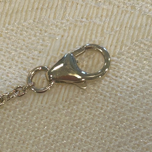 14Kt Yellow Gold Emeralds and Diamond Pendant - Picture 9 of 9